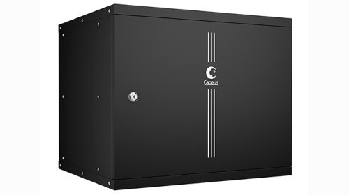 Cabeus WSC-05D-9U55/45m-BK Шкаф телекоммуникационный настенный 19 9U, серия LIGHT разборный, дверь металл, цвет черный | код 10178c | Cabeus Cabeus WSC-05D-9U55/45m-BK Шкаф телекоммуникационный настенный 19 9U, серия LIGHT разборный, дверь металл, цвет черный | код 10178c | Cabeus