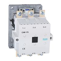 Контактор CNM 170 22 380/400V 50Hz, 3P, 170A/(200A по AC-1), 90kW(400VAC), 380/400VAC, 2NO+2NC | код EAC605584 | Rade Koncar