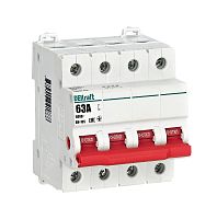 Выключатель-разъединитель 4Р 63А ВН-105 | код 17097DEK | DEKraft