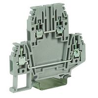 DBC.2/L/GR, двухуровневый зажим с интегрированным эл.компонентами (замена на GUR-D-D) | код ZDB130GR | DKC