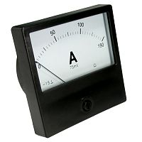 Амперметр RUICHI М42300 150А (Аналог), щитовой | код 67564 | Ruichi