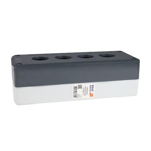 Корпус кнопочного поста OptiSignal Compact D22 C7-BD67-4 4 отв. IP67 XALD04 | код 362236 | КЭАЗ