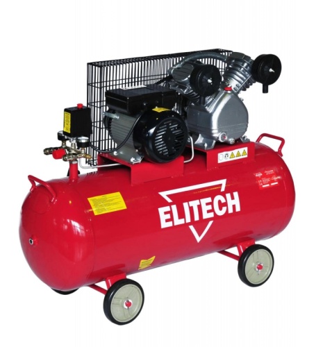 Компрессор поршневой Elitech КПР 100/400/2.2 масляный 400л/мин 100л 2200Вт красный | код 1625668 | Elitech Компрессор поршневой Elitech КПР 100/400/2.2 масляный 400л/мин 100л 2200Вт красный | код 1625668 | Elitech