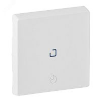 Valena LIFE Лицевая панель для выключателя с выдержкой времени 2-канального Белая | код 755210 | Legrand