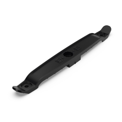 Держатель плоского кабеля двусторонний для прямого монтажа на 8 мест в гофроящике черный (290 шт/кор) Промрукав | код PR13.02701 | ПРОМРУКАВ