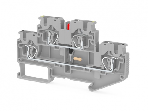 311 959, Пружинная клемма серии SRD 4-2FLD-24VAC (Серый) | код 0.0.0.3.11959 | KLEMSAN 311 959, Пружинная клемма серии SRD 4-2FLD-24VAC (Серый) | код 0.0.0.3.11959 | KLEMSAN