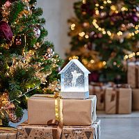 Светильник декоративный "Фея" с конфетти и мелодией USB | код 501-184 | Neon-Night