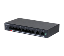 Коммутатор Dahua DH-CS4010-8GT-110 2xКомбо(1000BASE-T/SFP) управляемый | код 2030648 | Dahua