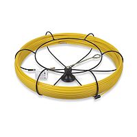 Cabeus Pull-M2-4,5-80m Устройство для протяжки кабеля мини УЗК в металлической кассете тип №2, 80м (диаметр стеклопрутка 4,5 мм) | код 9863c | Cabeus