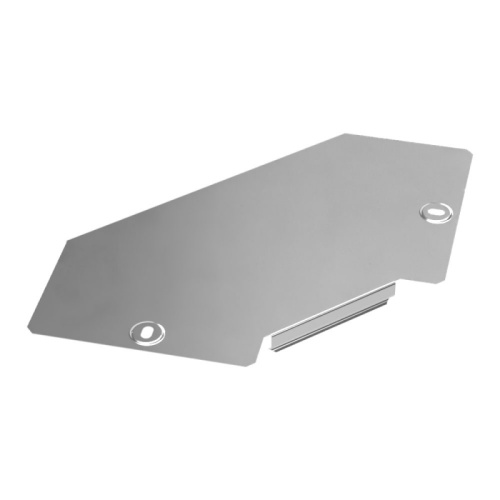 Крышка угла горизонтального 90 градусов Стандарт INOX (AISI 304) 150 Промрукав | код PR16.3517 | ПРОМРУКАВ