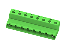 MC-PB7.62H05C Разъём штекерный MC, шаг 7.62мм,5 конт., зел., шт | код MC-PB7.62H05C | SUPU