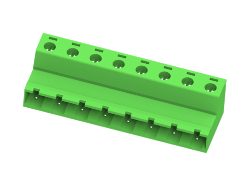 MC-PB7.62H05C Разъём штекерный MC, шаг 7.62мм,5 конт., зел., шт | код MC-PB7.62H05C | SUPU