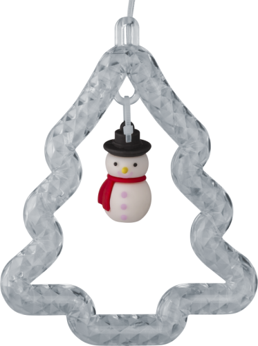 Гирлянда светодиодная "Бахрома" "Елки и фигурки" 95 009 NGF-D034-03 3х0.6м RGBY IP20 Navigator 95009 фото 4