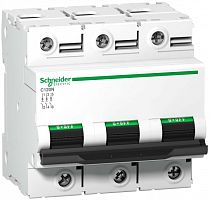 Выключатель автоматический трехполюсный C120N 63А D 10кА | код. A9N18386 | Schneider Electric 