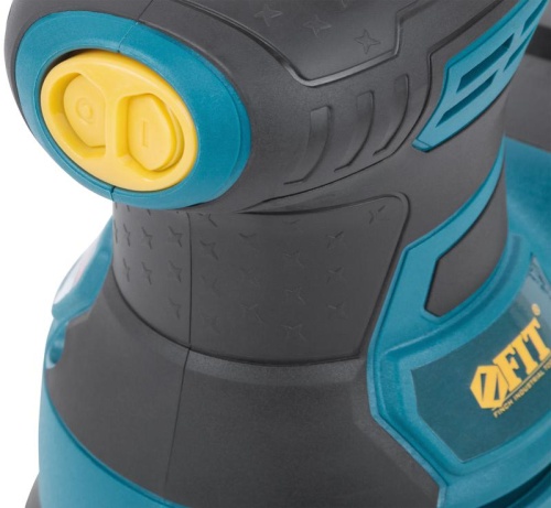 Машина шлифовальная эксцентриковая 350Вт 3000-13000об/мин; 125мм; липучка FIT 80582 фото 8