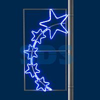 Декоративная консоль Пять звезд 150 см синяя | код 501-461 | NEON-NIGHT