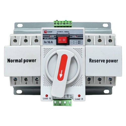 Устройство АВР МCB 16А (C) 3Р 400В PROxima | код ats-mcb-16c-3p-pro | EKF фото 3