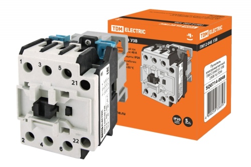 Пускатель электромагнитный ПМ12-040151 У3В 230В 1р TDM | код SQ0714-0048 | TDM