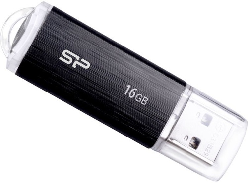 Флеш Диск Silicon Power 16GB Ultima U02 SP016GBUF2U02V1K USB2.0 черный | код 1064639 | Silicon Power Флеш Диск Silicon Power 16GB Ultima U02 SP016GBUF2U02V1K USB2.0 черный | код 1064639 | Silicon Power