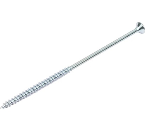 Саморез универсальный острый с потайной головкой 6x130 цинк (10шт/уп) Промрукав | код PR08.8952 | ПРОМРУКАВ