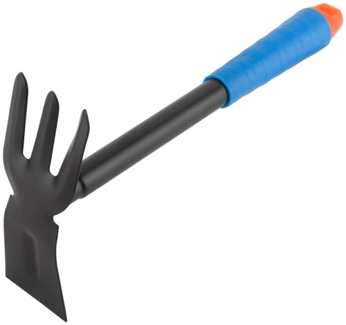 Мотыга, синяя пластиковая ручка 300 мм | код 77062 | FIT