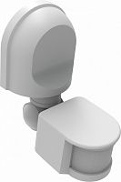 Датчик движения инфракрасный ДДИ-101 02 1200Вт 2-12м 180° чёрный | код 60133DEK | DEKraft