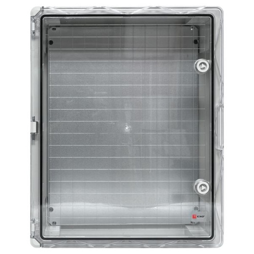 Щит пластиковый с монтажной платой прозр, дверь 500х400х180 мм IP65 PROxima | код PBT65MP006 | EKF фото 5