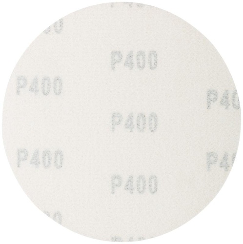 Круги абразивные шлифовальные на ворсовой основе под ''липучку'' (Р400, 125 мм, 5шт), Cutop Profi | код 85-612 | FIT