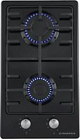 Газовая варочная поверхность Maunfeld EGHE.32.3EB/G черный | код 1859581 | MAUNFELD