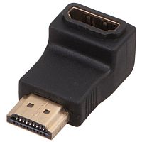 Переходник HDMI , гнездо HDMI - штекер HDMI, угловой,PROconnect | код 17-6805-7 | REXANT