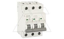 Авт. выключатель GYM8-3P-6C, 3P, 6A, хар-ка C, 4,5kA, 3M | код GYM83P6C | GEYA