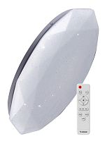 Светильник светодиодный PREMIUM DIAMOND 55Вт 230В 3000-6500К 4400лм IP40 350х90мм настенно-потолочный управляемый с пультом ДУ КОСМОС KSDiam55W