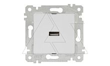 Rita - Розетка 1xUSB Type A, белая | код 2200-448-0101 | Mutlusan