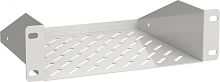 ITK Консольная полка 1U глубиной 200мм для шкафа серии WS серая | код RS35-200P-LWS | IEK