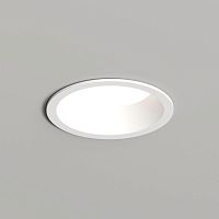 Светильник светодиодный 10Вт GU5.3 IP65 встраив. влагозащ. пластик бел. DENKIRS 696420