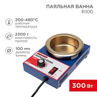 Паяльная ванна REXANT, модель R100, 300 Вт, 100 мм, 200-480 °C | код 09-9070 | REXANT
