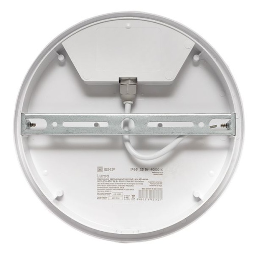Светильник светодиодный ЖКХ круг ДПО-2007 25Вт 4000K IP65 PROxima | код BKL-2007-R-25-4000 | EKF фото 5 Светильник светодиодный ЖКХ круг ДПО-2007 25Вт 4000K IP65 PROxima | код BKL-2007-R-25-4000 | EKF фото 5