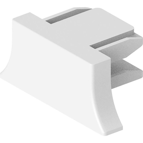 Заглушка пластиковая белая для шинопровода CAB1003 | код 41884 | Feron