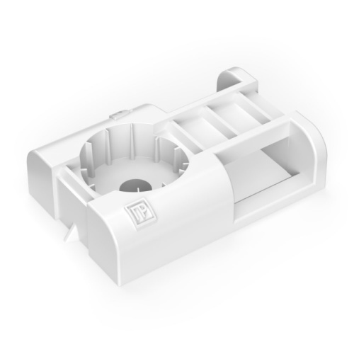 Площадка под стяжку для прямого монтажа в гофроящике белая (1900шт/кор) Промрукав | код PR13.0459 | ПРОМРУКАВ