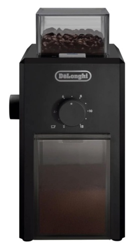 Кофемолка Delonghi KG79 110Вт сист.помол.:жернова вместим.:120гр черный | код 1897383 | DELONGHI