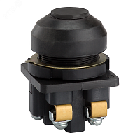 Выключатель кнопочный КЕ 081-У2-исп.3- ( черный) | код 222865 | КЭАЗ