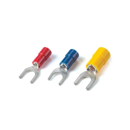 PCK-401 Наконечн. изол. 0,5...1,5 мм.кв., вилка, M4 (красный), упак. 200 шт. | код PCK-401 | Plastim