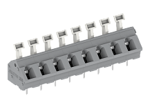 256401 Клемма MCS, с нажимным зажимом, 1 конт., шаг 7.5мм, сер., шт | код 256401 | SUPU