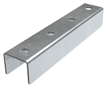 Соединитель внутренний STRUT-профиля 41х41 EZ IEK | код CSE10-VN-41-EZ | IEK