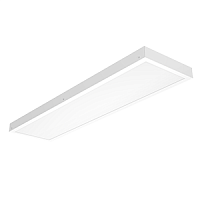 Светодиодный светильник VARTON A350/N офисный накладной 1200х310х55 мм 35 ВТ 4000 K с равномерной засветкой рассеиватель опал IP40 диммируемый по протоколу DALI | код V1-A0-20350-01HGD-4003640 | Вартон