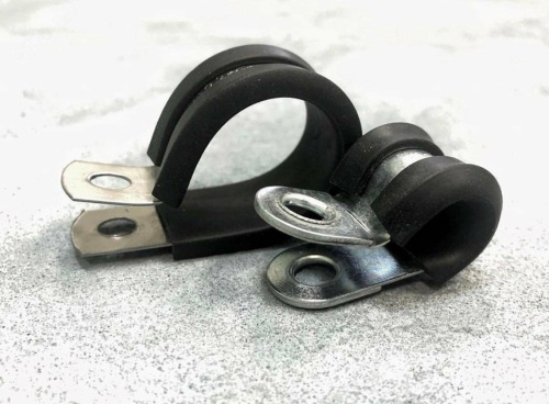 Скоба резиноармированная Рубер 6/12 | код RB6/12D51 | Мир хомутов