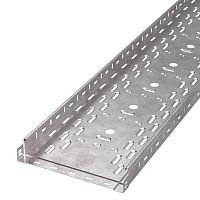 Лоток перфорированный Стандарт HDZ 300х50х3000 (0,8 мм) (6 м/уп) Промрукав | код PR16.1236 | ПРОМРУКАВ