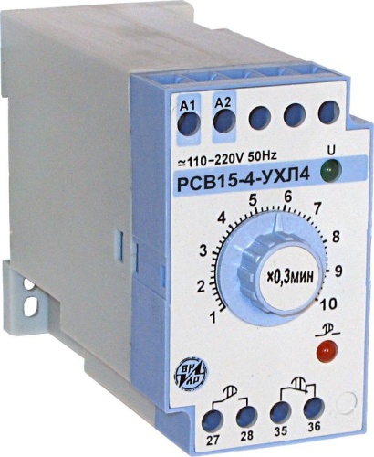 Реле времени РСВ-15-4 0,3…3мин 24В | код A8120-76917801 | ВНИИР Реле времени РСВ-15-4 0,3…3мин 24В | код A8120-76917801 | ВНИИР