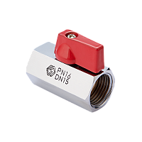 Кран шаровый MINI 1/2' внутренняя-внутренняя | код BV.465.04 | MVI