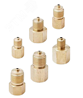Переходник внутр. G1/4 - наруж. М20х1.5 латунь | код 24805 | РОСМА